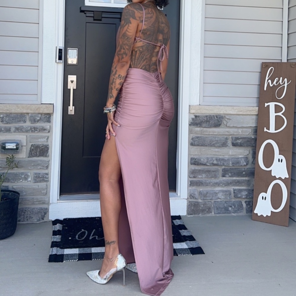 Pink dress